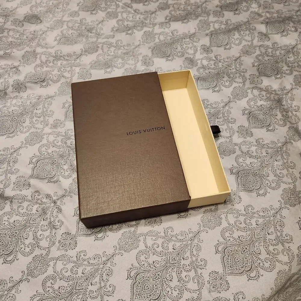 Authentic Louis Vuitton Empty Drawer Gift Box Brown
